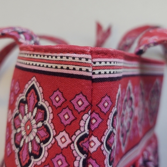 VERA BRADLEY Red Frankly Scarlet Shoulder Bag Purse Medium - Picture 16 of 16